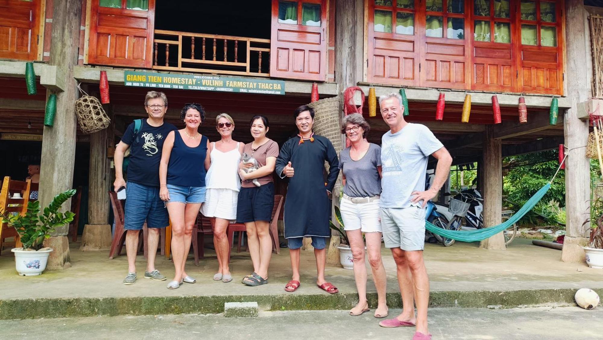 Giangtien Homestay-Vulinh Farmstay-Bungalow Yen Binh Экстерьер фото